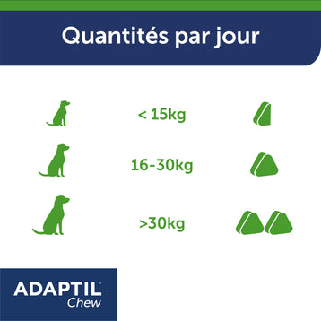 Bouchées anti-stress pour chiens ADAPTIL Chew